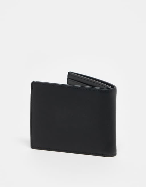 Calvin Klein metal logo bifold wallet in black, 3 of 3