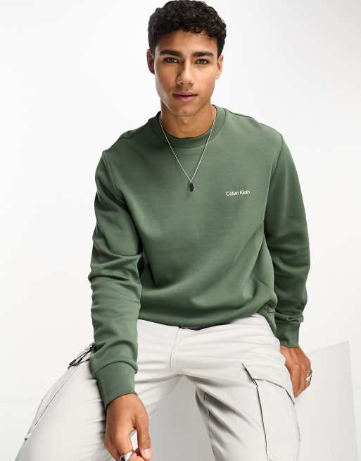 Klein Klein | micro mit sweatshirt Calvin | Calvin logo repreve in WebsitedesigninugandaShops khaki Kleid Logo-Bund