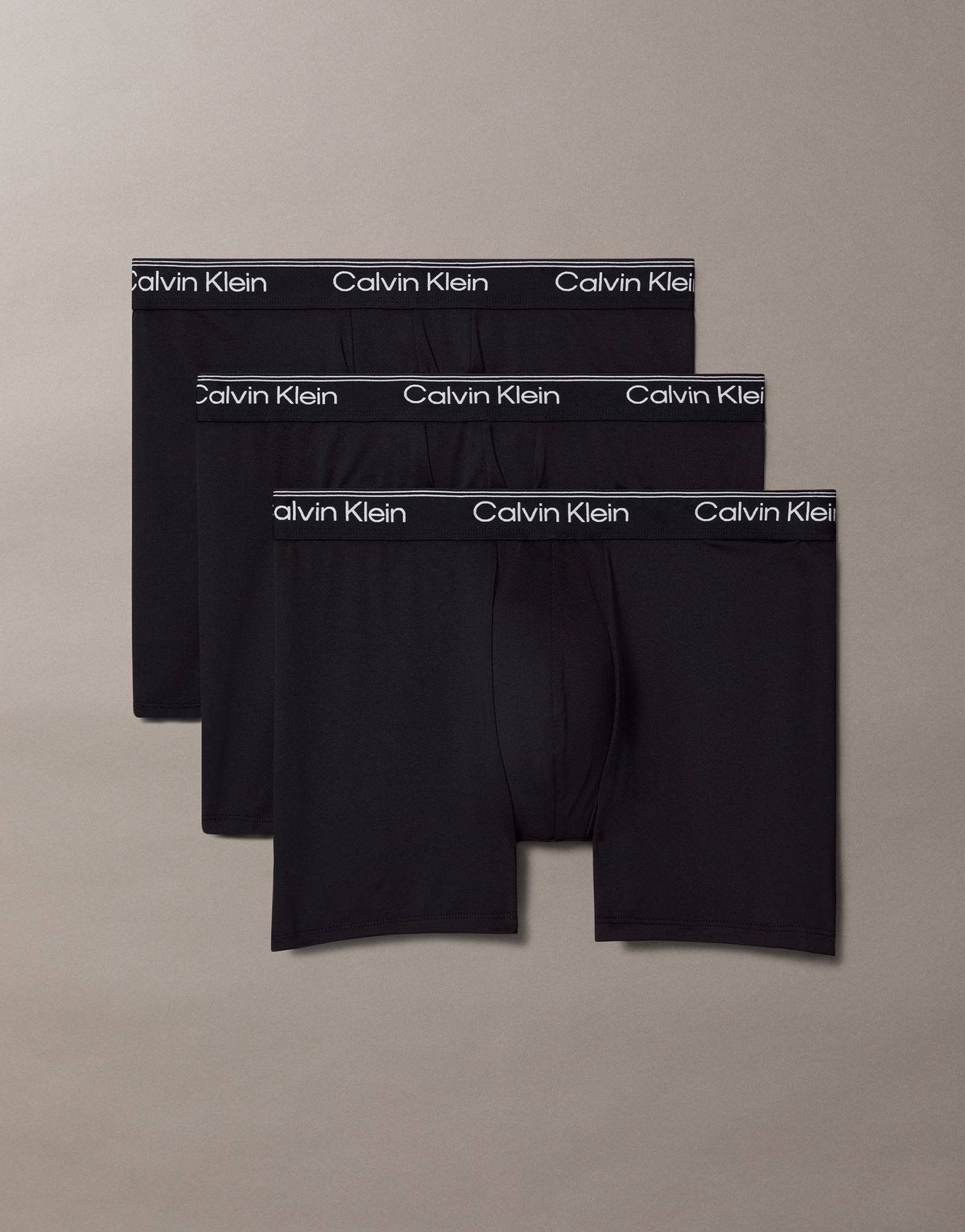 Трусы-боксеры Calvin Klein Micro Stretch черного цвета, 3 упаковки 