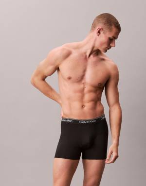 Calvin Klein Micro Stretch 3 pack boxer briefs in black