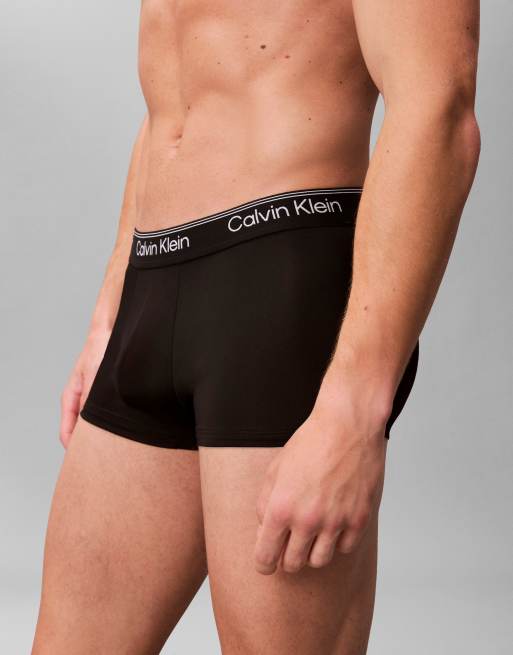 Calvin Klein – Micro Stretch – 3er-Pack Unterhosen in Schwarz mit niedrigem Bund , 3 von 3