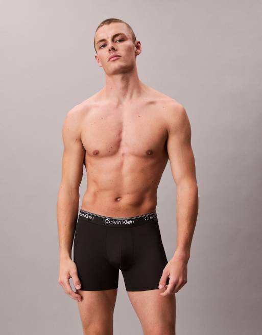 Calvin Klein - Micro Stretch - Confezione da 5 boxer neri, 2 di 3