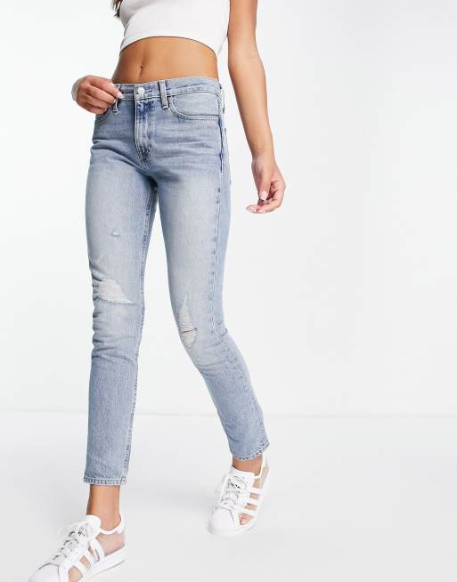 Calvin klein mid rise skinny clearance jeans