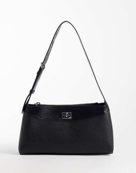 Calvin Klein mini shoulder bag in black - view 1