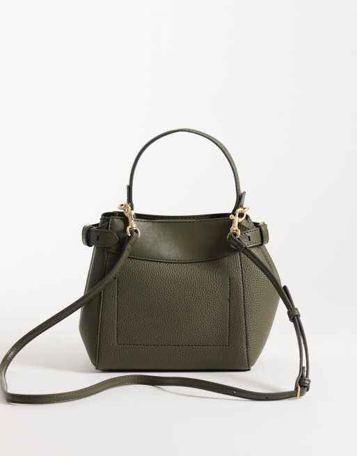 Calvin Klein minibolso bandolera en oliva, 4 de 4