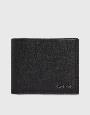 Calvin Klein minimalism bifold cardholder in black