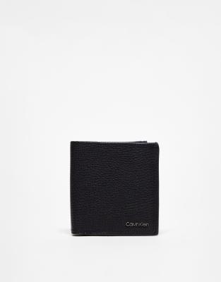 Calvin Klein minimalism trifold cardholder in black - ASOS Price Checker