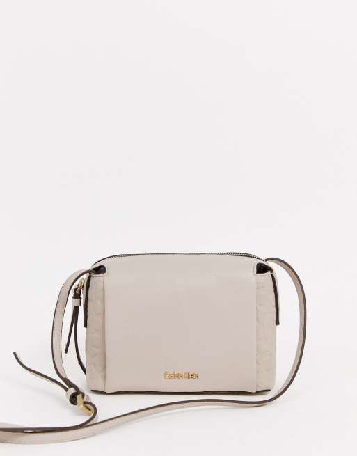 Calvin klein hot sale cream bag