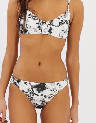 calvin klein marble bikini