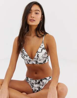 calvin klein marble bikini