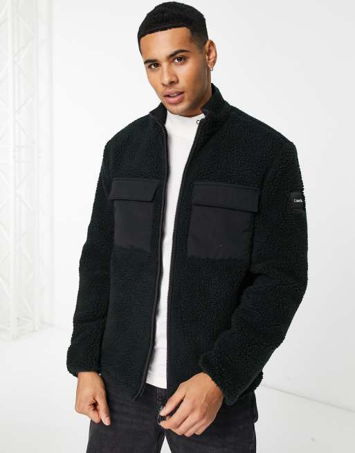 Ck on sale fleece jacket