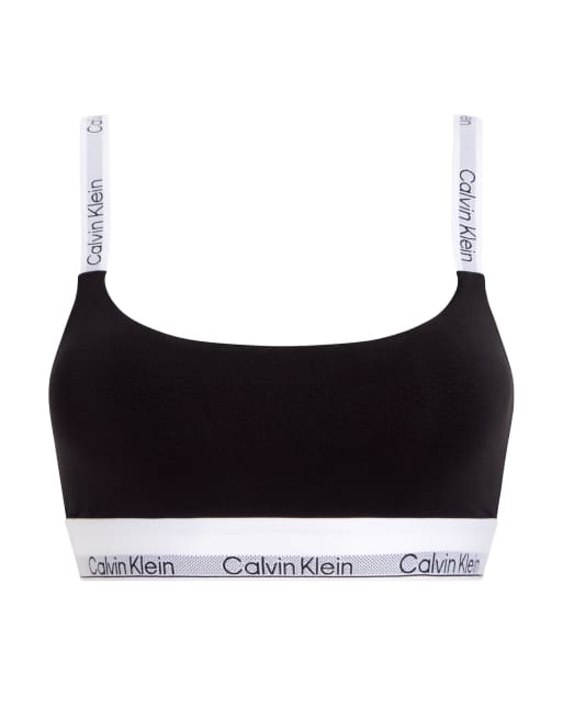 Calvin Klein – Modern Air – Czarna lekko wyściełana braletka, 3 z 3
