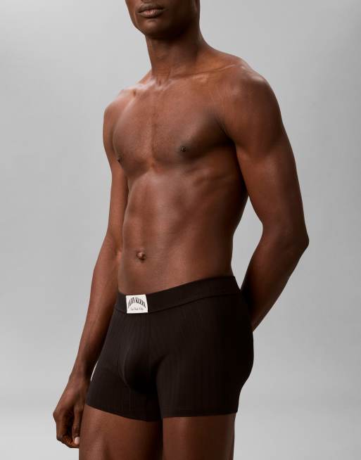 Calvin Klein - Modern - Boxer côtelé - Noir, 3 de 4