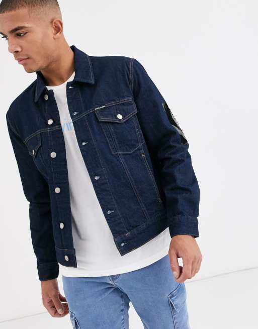 Calvin klein jeans shop modern classic trucker