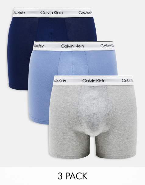 Calvin Klein Modern Cotton 3 pack boxer brief in multi - view 1