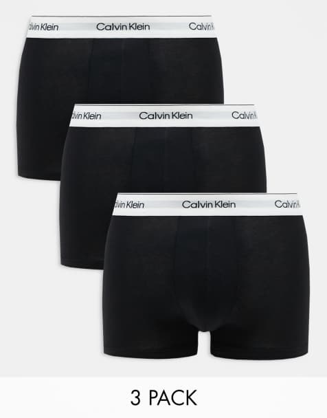 Calvin Klein – Modern Cotton – 3er-Pack Unterhosen in Schwarz - view 1