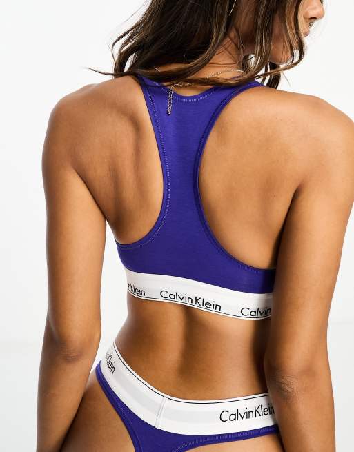 Calvin Klein Modern Cotton Logo Bralette