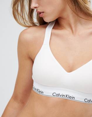 calvin klein cross back bralette