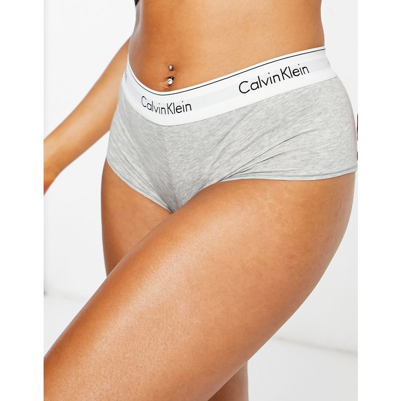 PNYjQ  Calvin Klein - Modern Cotton - Culotte grigie