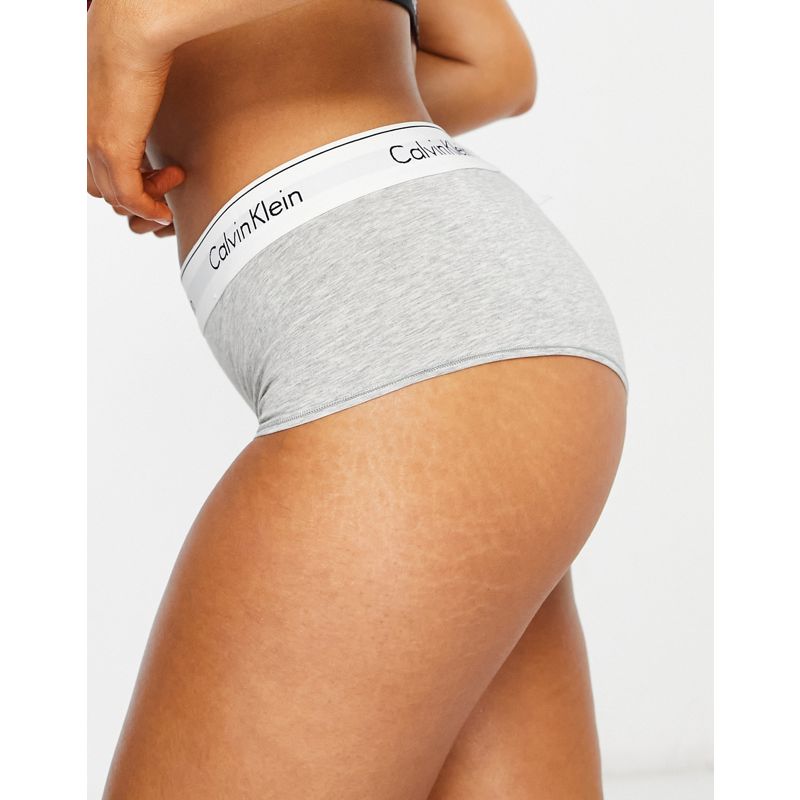 PNYjQ  Calvin Klein - Modern Cotton - Culotte grigie