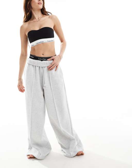Calvin Klein - Modern Cotton Fashion - Sort bandeau-top med let vattering, 2 af 4