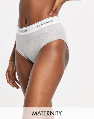 calvin klein modern cotton high waist brief