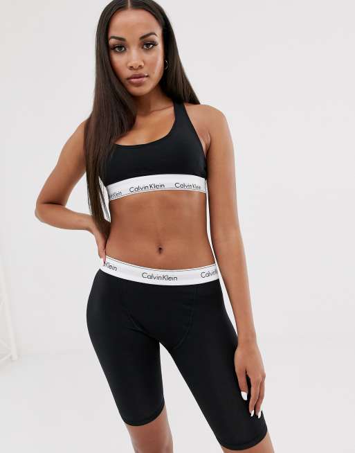 Modern cotton leggings, black, Calvin Klein Underwear