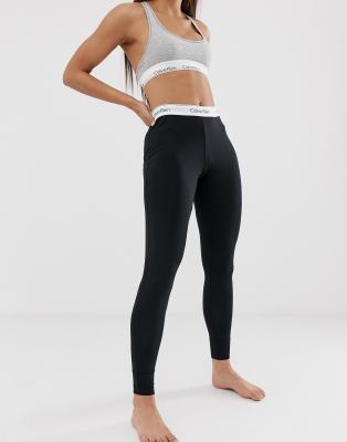 calvin klein leggings black