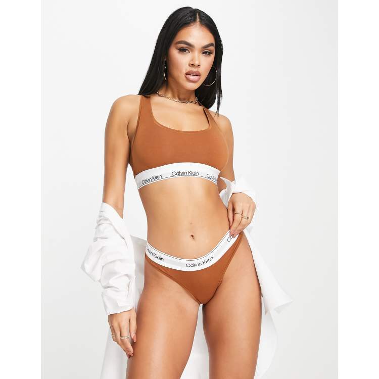 Bralette and Thong Set - Modern Cotton Calvin Klein®