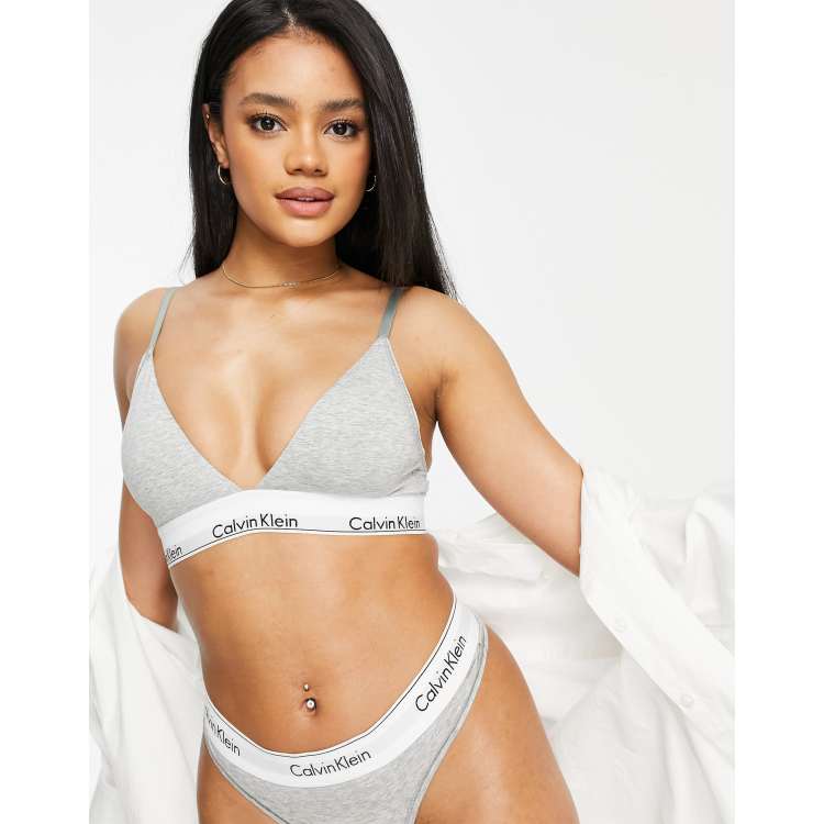 Buy Calvin Klein Underwear UNLINED BRALETTE - White