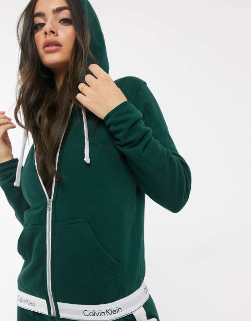 Calvin klein deals modern cotton hoodie