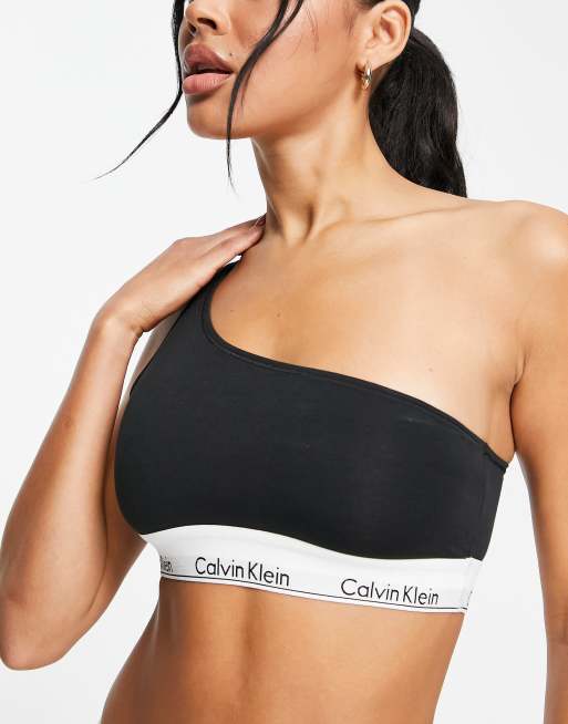 Buy Calvin Klein Underwear UNLINED BRALETTE (ONE SHOULDER) - Black