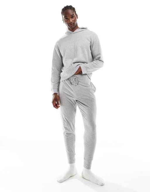 Calvin Klein - Modern Cotton - Pantalon de jogging confort - Gris moyen chiné, 2 de 4