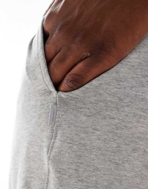 Calvin Klein - Modern Cotton - Pantalon de jogging confort - Gris moyen chiné, 4 de 4