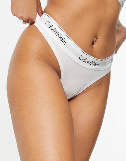 Calvin Klein - Modern Cotton - Perizoma bianco