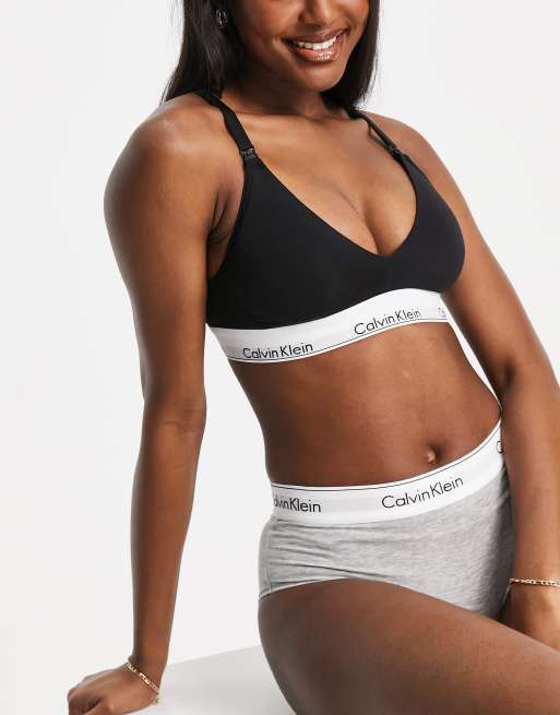 Calvin Klein – Modern Cotton – Svart amningsbehå , 3 av 4