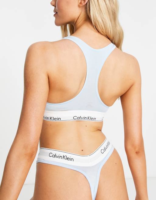 Calvin Klein Underwear MODERN THONG - Stringit - shoreline