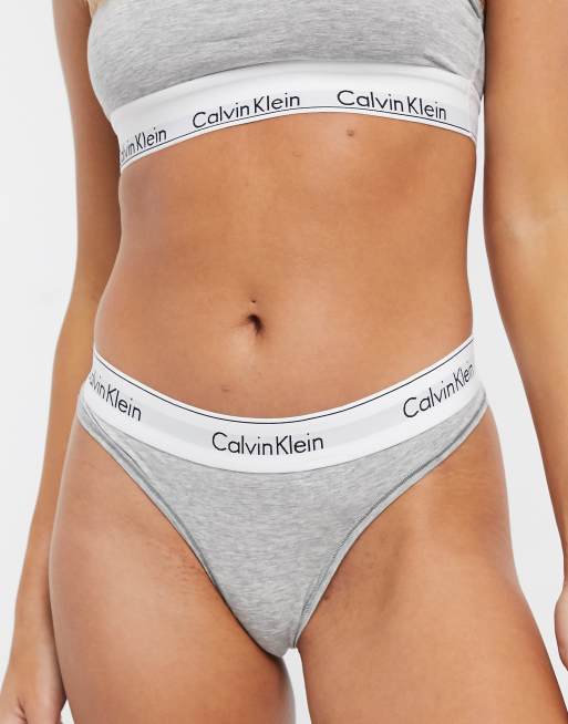 Calvin Klein Modern Cotton Thong ASOS