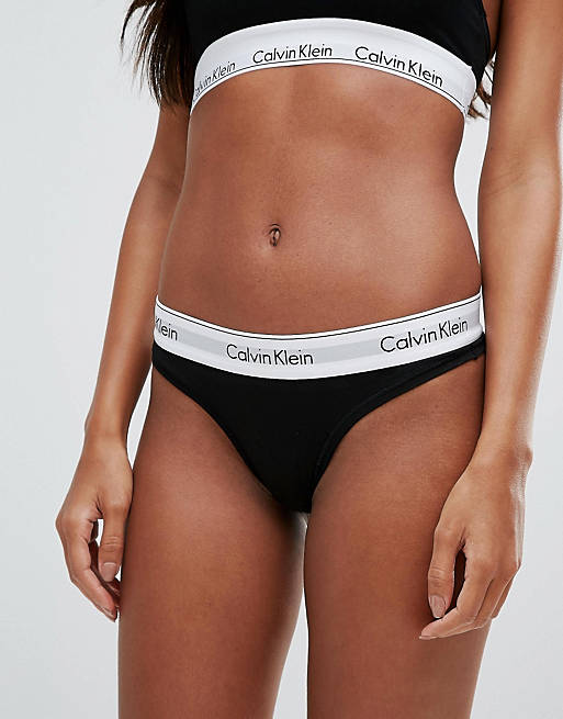 Calvin Klein modern cotton thong