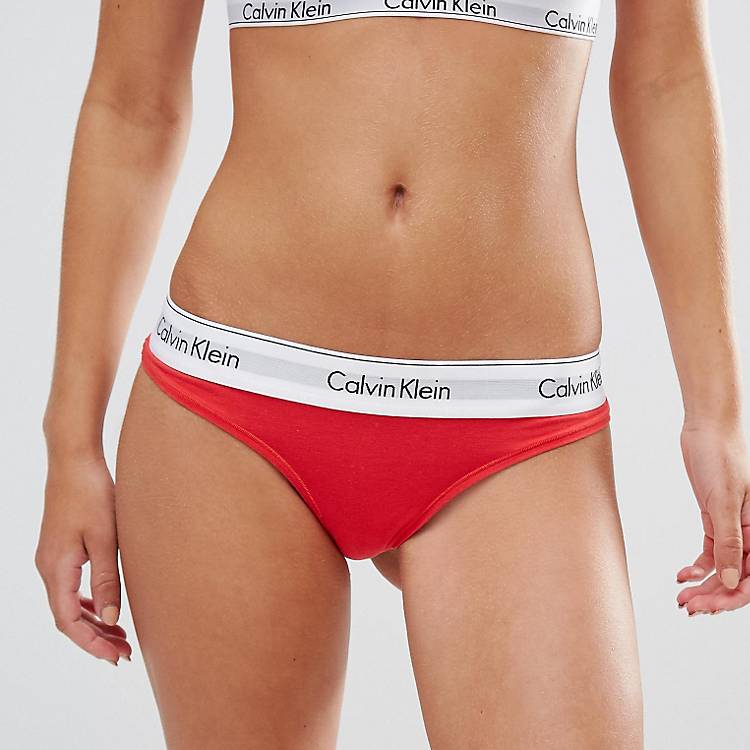 Calvin Klein Modern Cotton Thong | ASOS