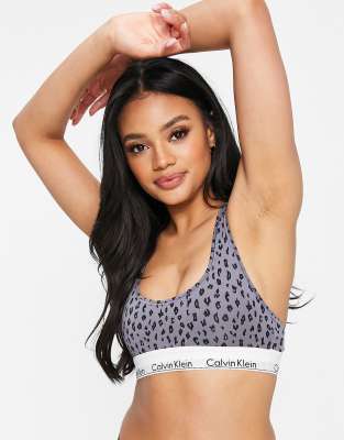 calvin klein cheetah print set