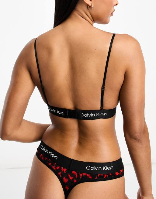 Bralette and Thong Set - Modern Cotton Calvin Klein®