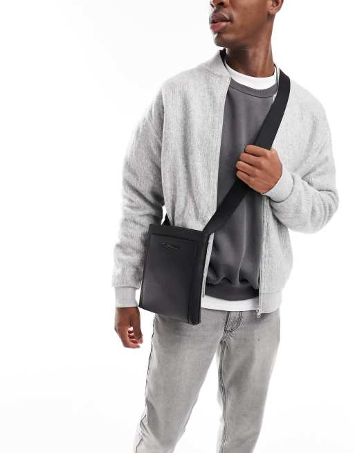Calvin Klein - Modern Flatpack - Sac bandoulière - Noir