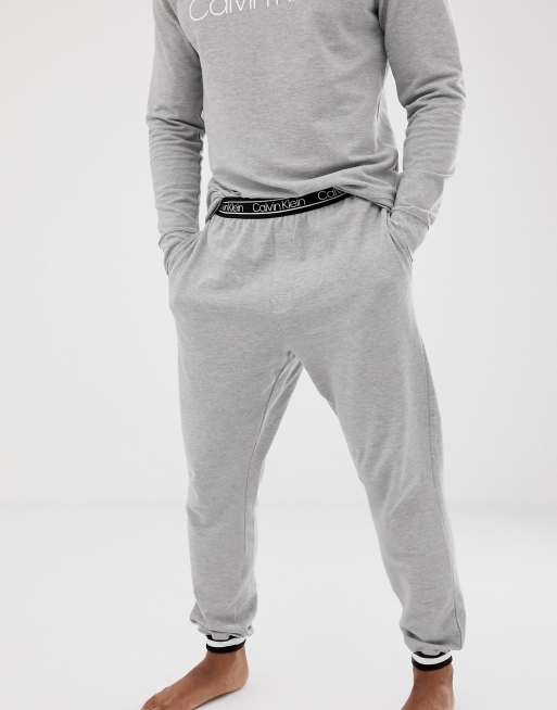 Grey calvin deals klein tracksuit