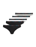 [Calvin Klein] Calvin Klein Modern Logo 5 pack bikini briefs in black/white/grey-Multi S BLACK/WHITE/GRY