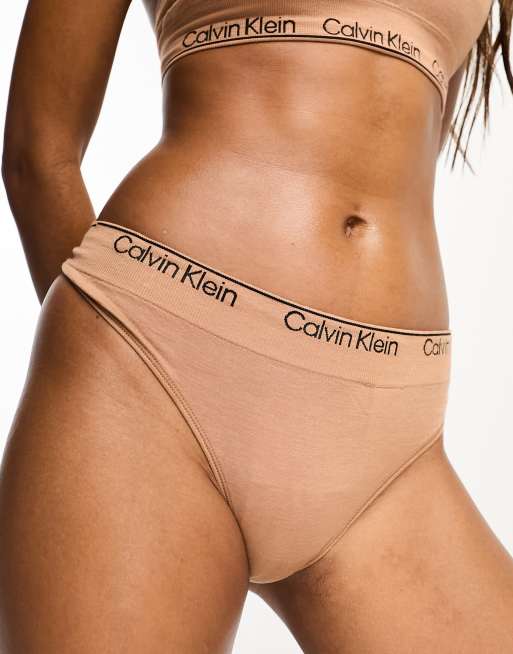 3 Calvin Klein Modern Womens Thong Panties Underwear XXL 2xl