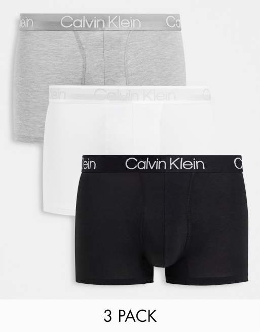 Calvin Klein Womens 3 Pack Modern Brief, Black/Charcoal Grey/Nude, Small :  : Clothing, Shoes & Accessories