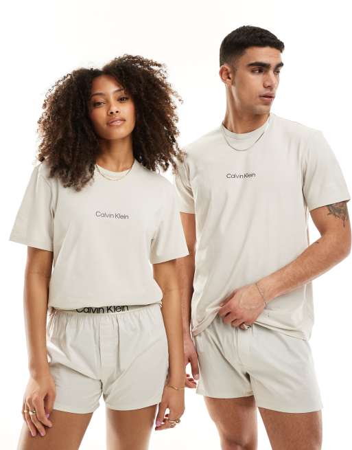 Calvin klein lounge t shirt best sale