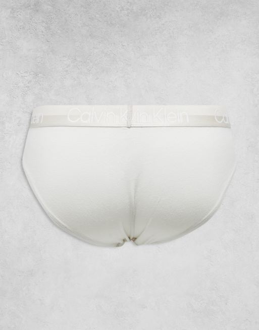 Calvin Klein - Modern Structure - Pakke med 3 par briefs i bomuld i forskellige farver, 2 af 4