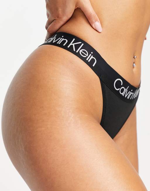 Black deals ck thong